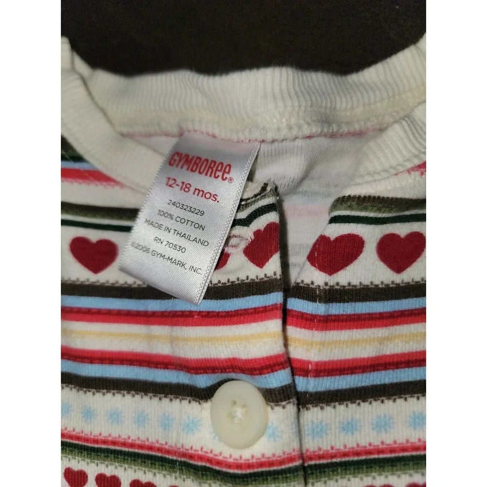Gymboree mountain cabin‎ striped dress size 12 18 months